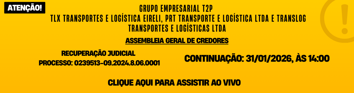GRUPO EMPRESARIAL T2P TLX TRANSPORTES E LOGÍSTICA EIRELI, PRT TRANSPORTE E LOGÍSTICA LTDA E TRANSLOG TRANSPORTES E LOGÍSTICAS LTDA (6)